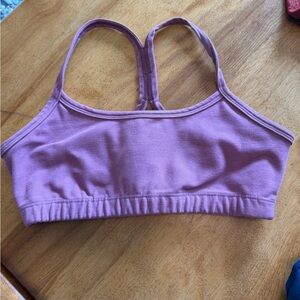 Beyond Yoga Spacedye Slim Racerback Bra (XS) in Orchid Blossom